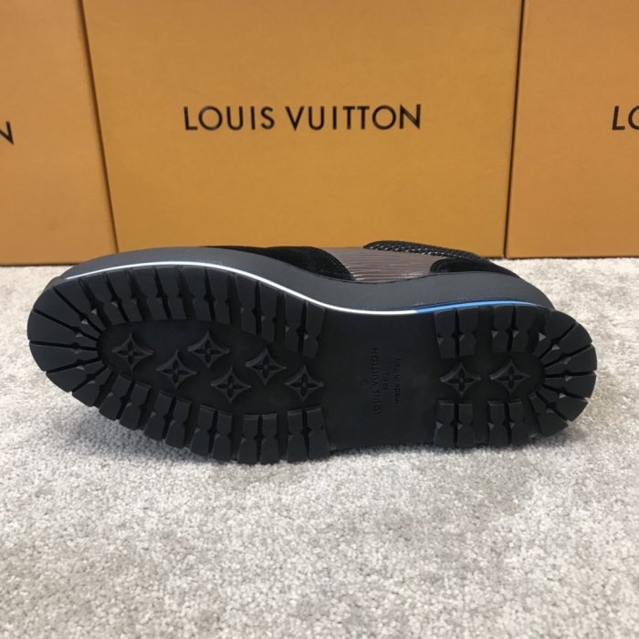 Louis Vuitton Men Shoes Fashion Sneakers Luxury Brand HARLEM RICHELIEU