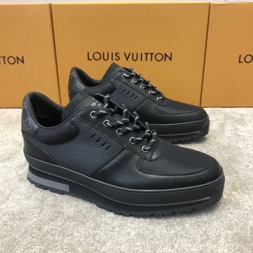 Louis Vuitton Men Shoes Fashion Sneakers Luxury Brand HARLEM RICHELIEU 1A5XLE