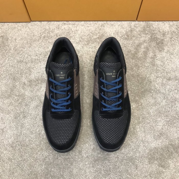 Louis Vuitton Men Shoes Fashion Sneakers Luxury Brand HARLEM RICHELIEU
