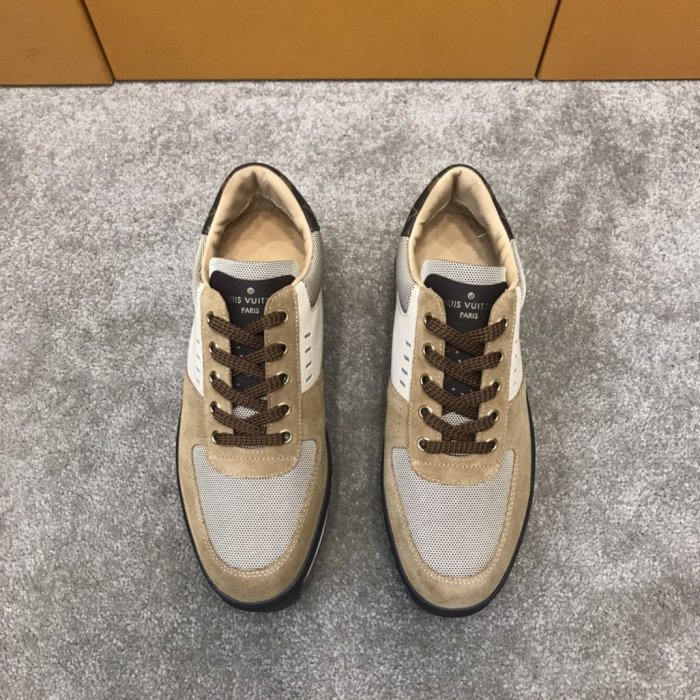 Louis Vuitton Men Shoes Fashion Sneakers Luxury Brand HARLEM RICHELIEU 1A67T3