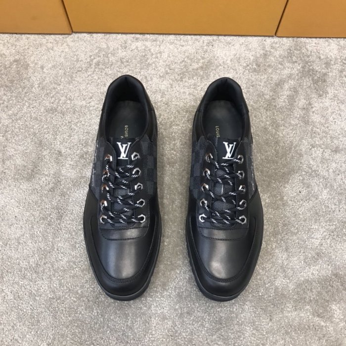 Louis Vuitton Men Shoes Fashion Sneakers Luxury Brand HARLEM RICHELIEU