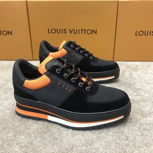 Louis Vuitton Men Shoes Fashion Sneakers Luxury Brand HARLEM RICHELIEU