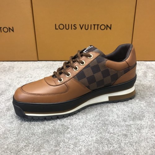 Louis Vuitton Men Shoes Fashion Sneakers Luxury Brand HARLEM RICHELIEU