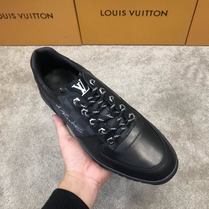 Louis Vuitton Men Shoes Fashion Sneakers Luxury Brand HARLEM RICHELIEU