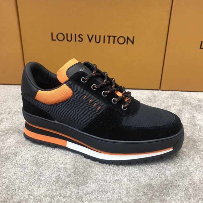 Louis Vuitton Men Shoes Fashion Sneakers Luxury Brand HARLEM RICHELIEU