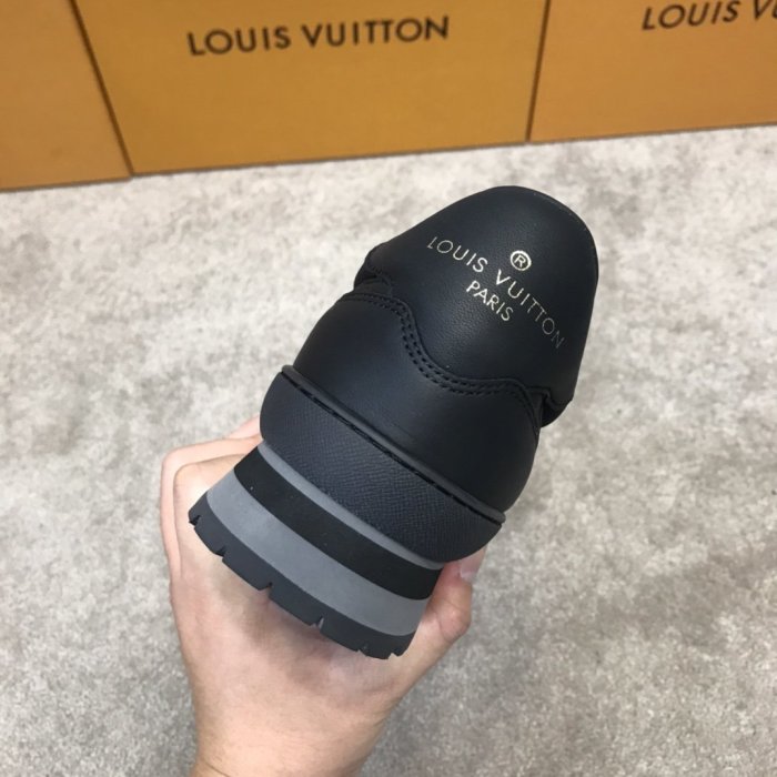 Louis Vuitton Men Shoes Fashion Sneakers Luxury Brand HARLEM RICHELIEU