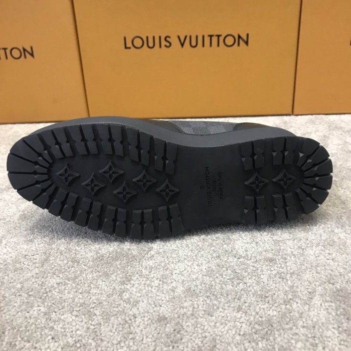 Louis Vuitton Men Shoes Fashion Sneakers Luxury Brand HARLEM RICHELIEU