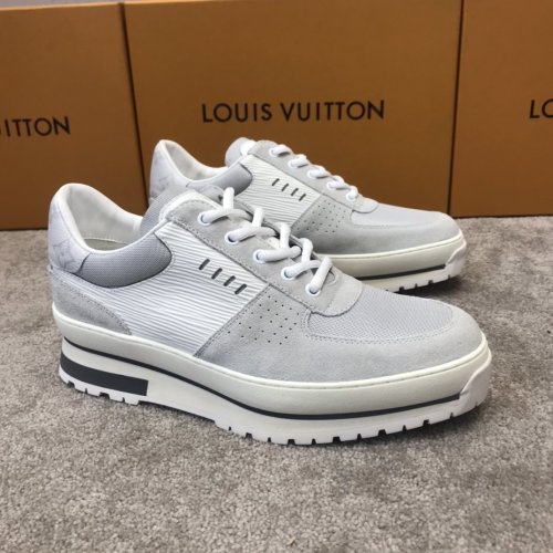 Louis Vuitton Men Shoes Fashion Sneakers Luxury Brand HARLEM RICHELIEU