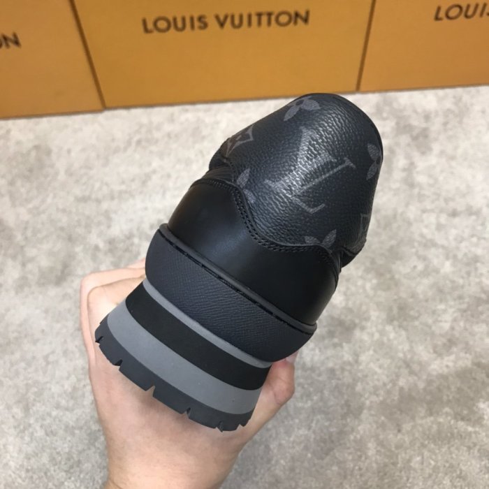 Louis Vuitton Men Shoes Fashion Sneakers Luxury Brand HARLEM RICHELIEU 1A5XLE