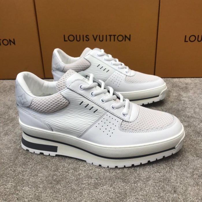 Louis Vuitton Men Shoes Fashion Sneakers Luxury Brand HARLEM RICHELIEU