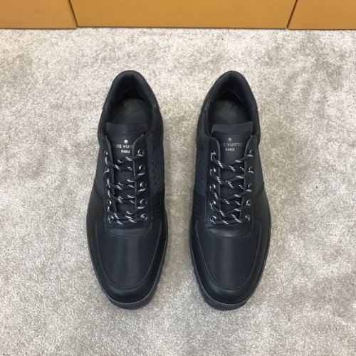Louis Vuitton Men Shoes Fashion Sneakers Luxury Brand HARLEM RICHELIEU 1A5XLE