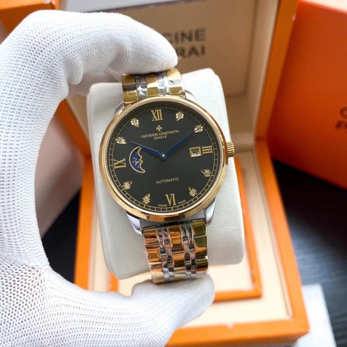 Vacheron Constantin Watch Luxury Brand Design Fashion Type with Original Box
