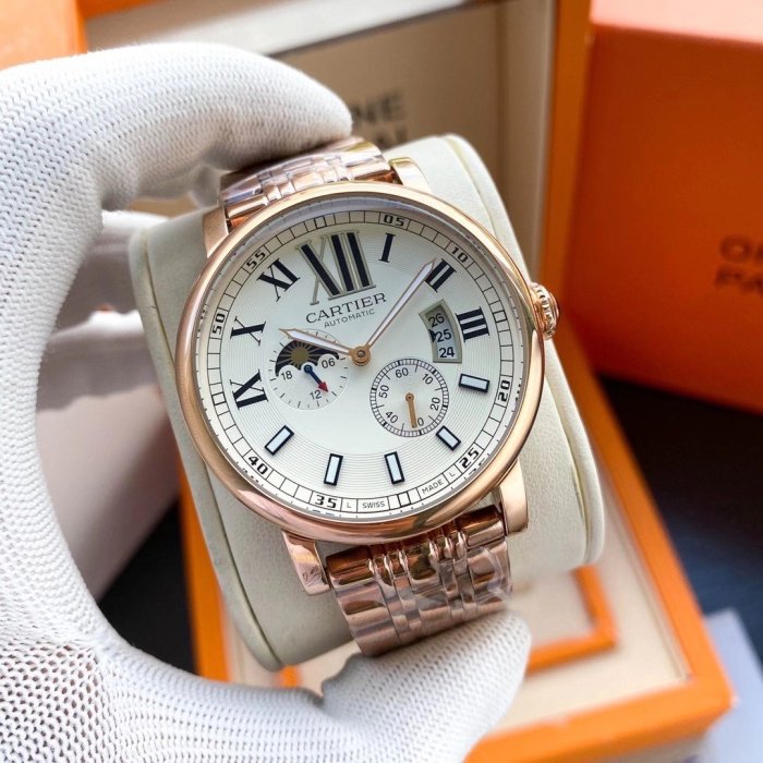 Cartier SA Watch Luxury Brand Design Fashion Type with Original Box