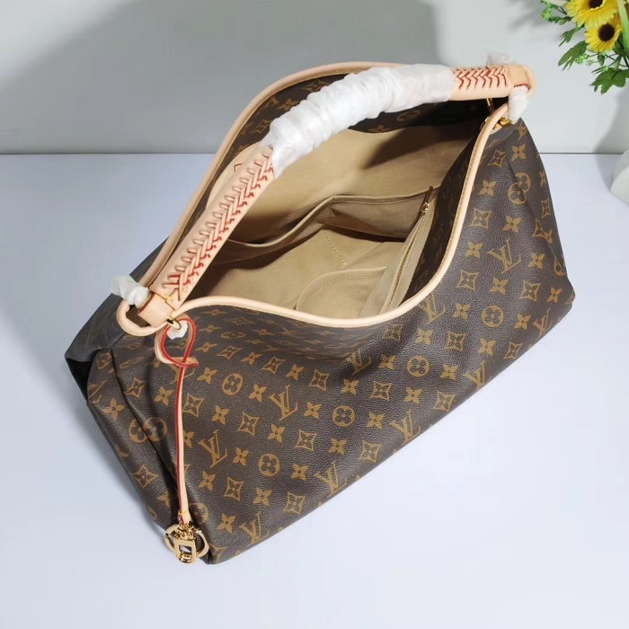 Louis Vuitton Womens Bags Handbags Luxury Brand Fashion Type Monogram ARTSY MM M44869