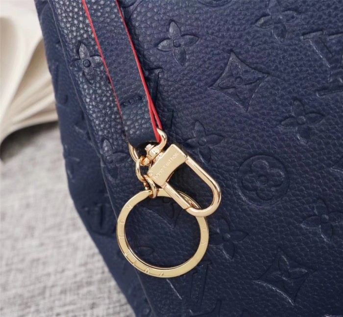 Louis Vuitton Womens Bags Handbags Luxury Fashion Marine Rouge Monogram Empreinte Leather Monogram ARTSY MM M43237