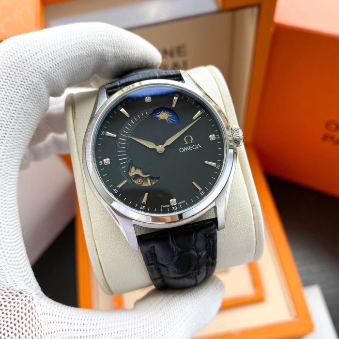 Omega Watch Luxury Brand Design Fashion Type with Original Box