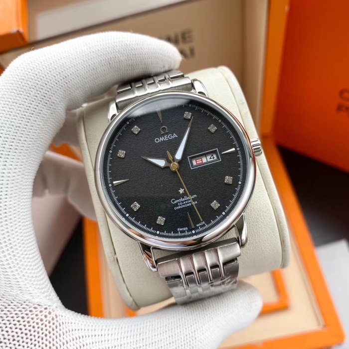 Omega Watch Luxury Brand Design Fashion Type with Original Box