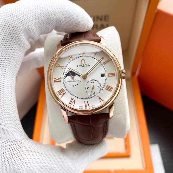 Omega Watch Luxury Brand Design Fashion Type with Original Box