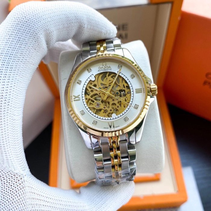 Omega Watch Luxury Brand Design Fashion Type with Original Box