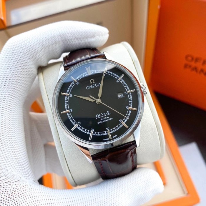 Omega Watch Luxury Brand Design Fashion Type with Original Box