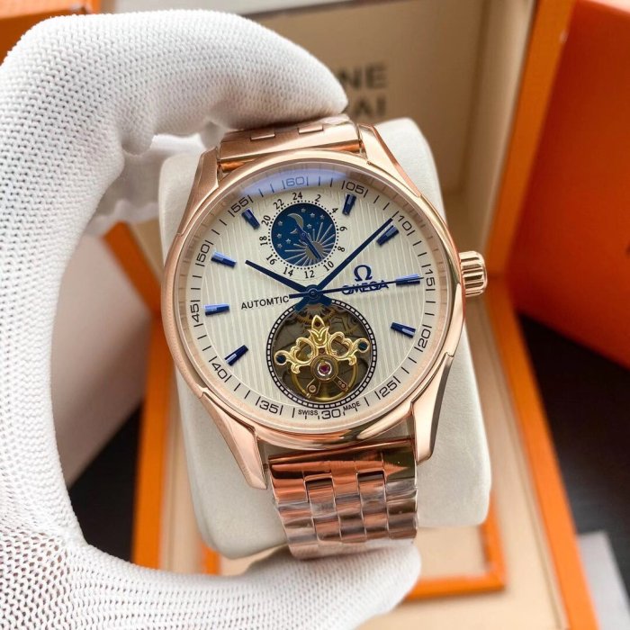 Omega Watch Luxury Brand Design Fashion Type with Original Box