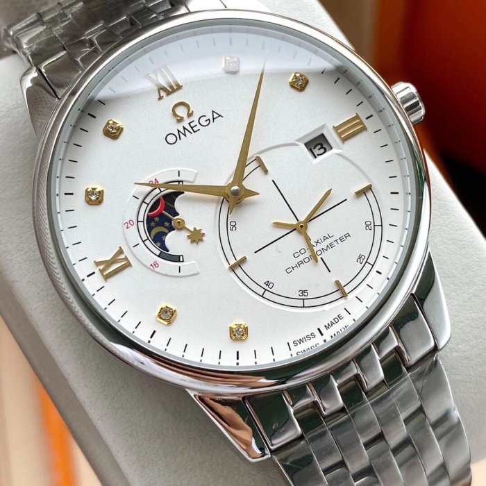 Omega Watch Luxury Brand Design Fashion Type with Original Box