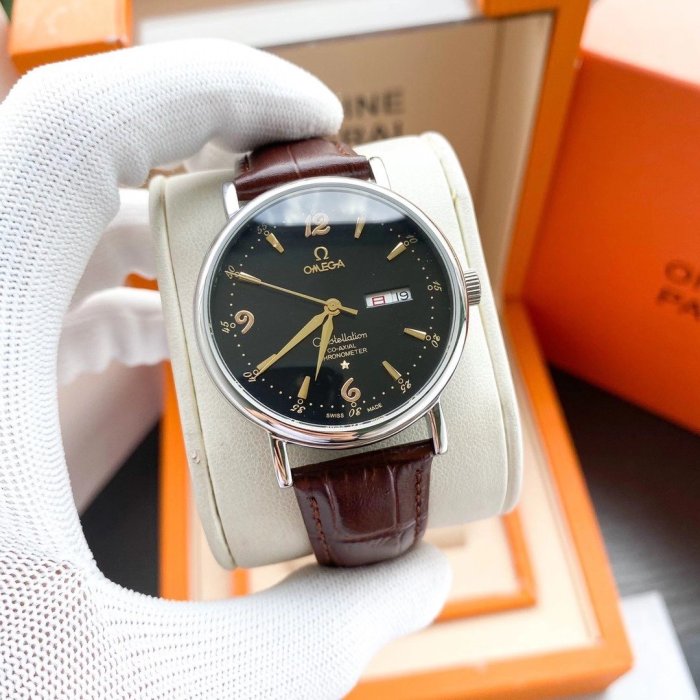 Omega Watch Luxury Brand Design Fashion Type with Original Box
