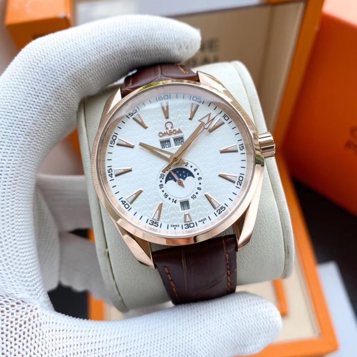Omega Watch Luxury Brand Design Fashion Type with Original Box