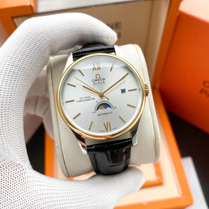 Omega Watch Luxury Brand Design Fashion Type with Original Box