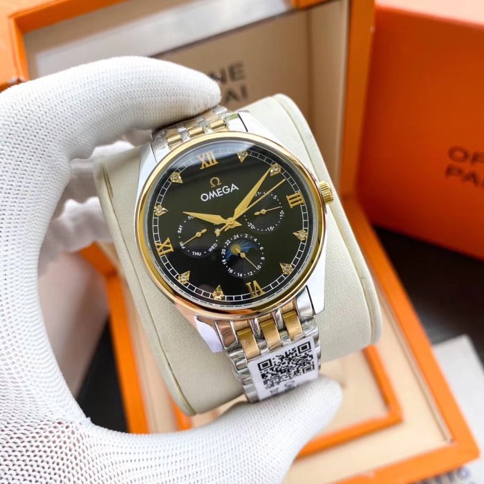 Omega Watch Luxury Brand Design Fashion Type with Original Box