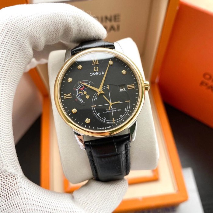Omega Watch Luxury Brand Design Fashion Type with Original Box