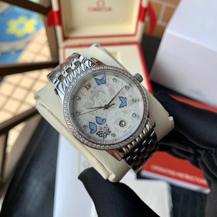 Omega Watch Luxury Brand Design Fashion Type with Original Box
