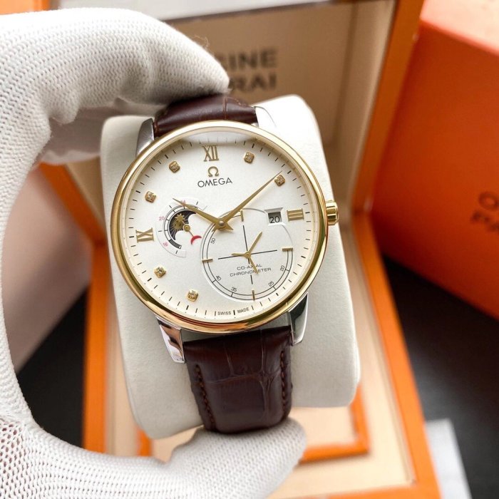 Omega Watch Luxury Brand Design Fashion Type with Original Box