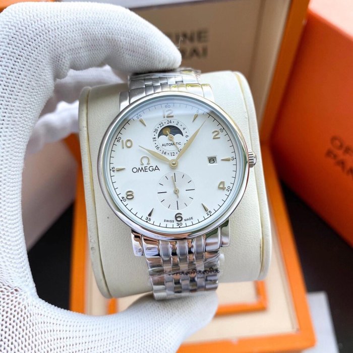 Omega Watch Luxury Brand Design Fashion Type with Original Box