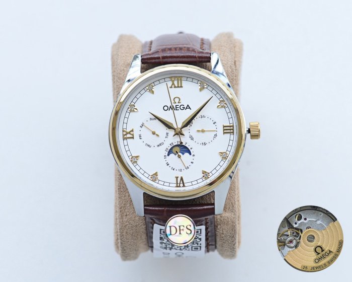 Omega Watch Luxury Brand Design Fashion Type with Original Box