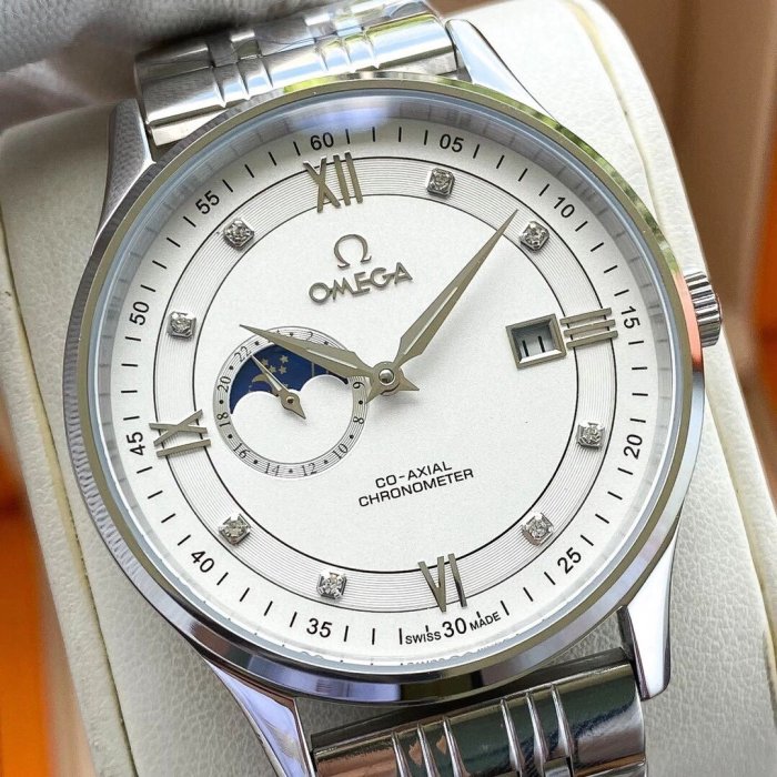 Omega Watch Luxury Brand Design Fashion Type with Original Box