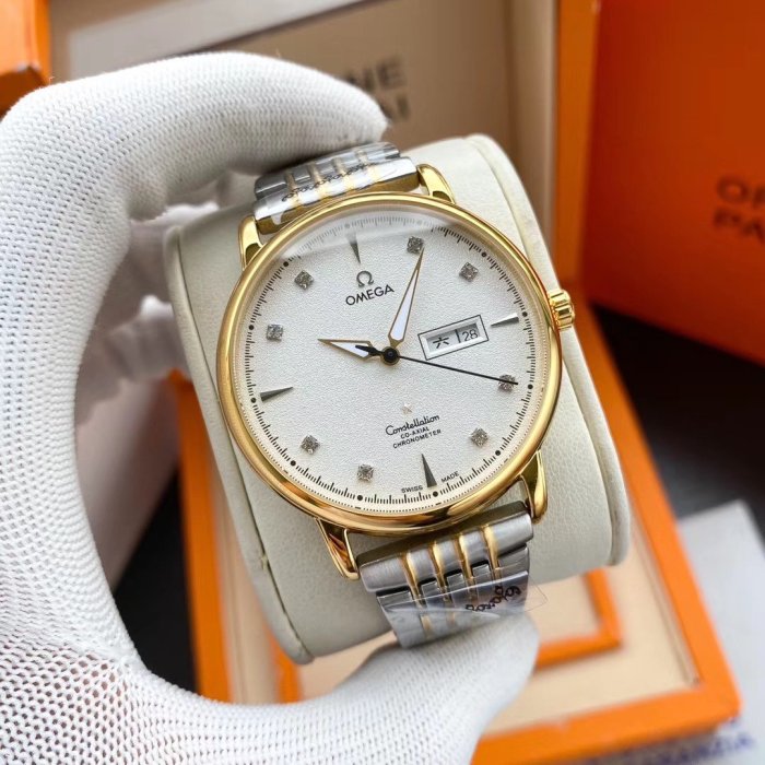 Omega Watch Luxury Brand Design Fashion Type with Original Box