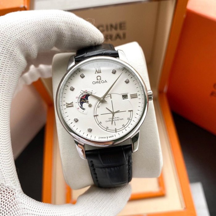 Omega Watch Luxury Brand Design Fashion Type with Original Box