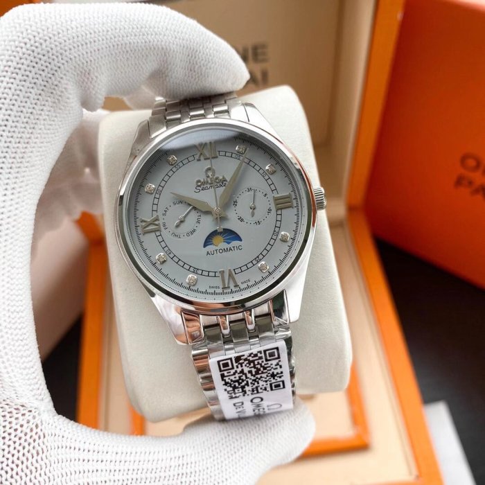 Omega Watch Luxury Brand Design Fashion Type with Original Box