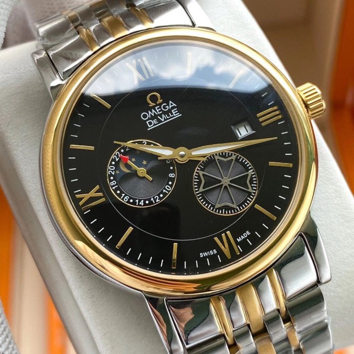 Omega Watch Luxury Brand Design Fashion Type with Original Box