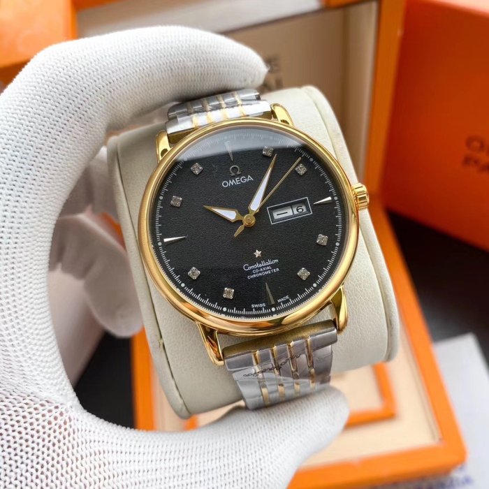 Omega Watch Luxury Brand Design Fashion Type with Original Box