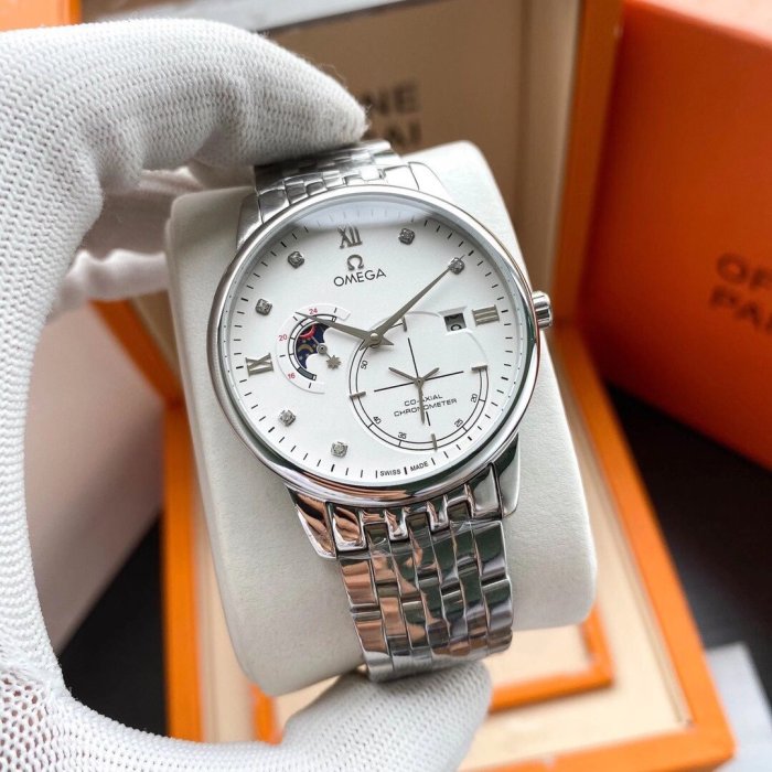 Omega Watch Luxury Brand Design Fashion Type with Original Box