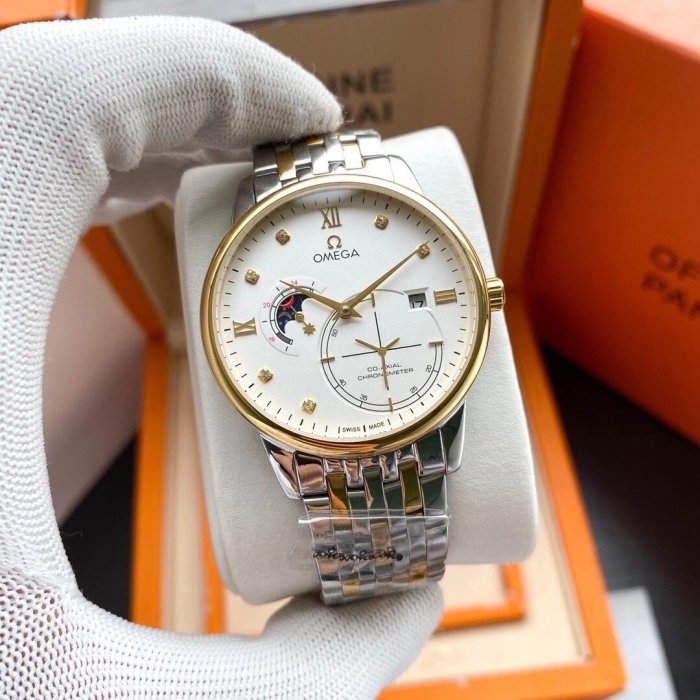 Omega Watch Luxury Brand Design Fashion Type with Original Box