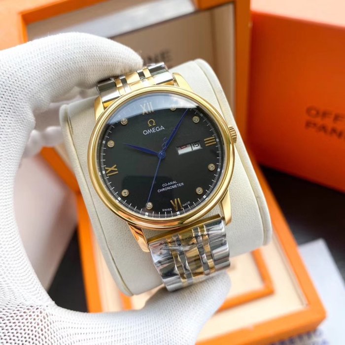 Omega Watch Luxury Brand Design Fashion Type with Original Box