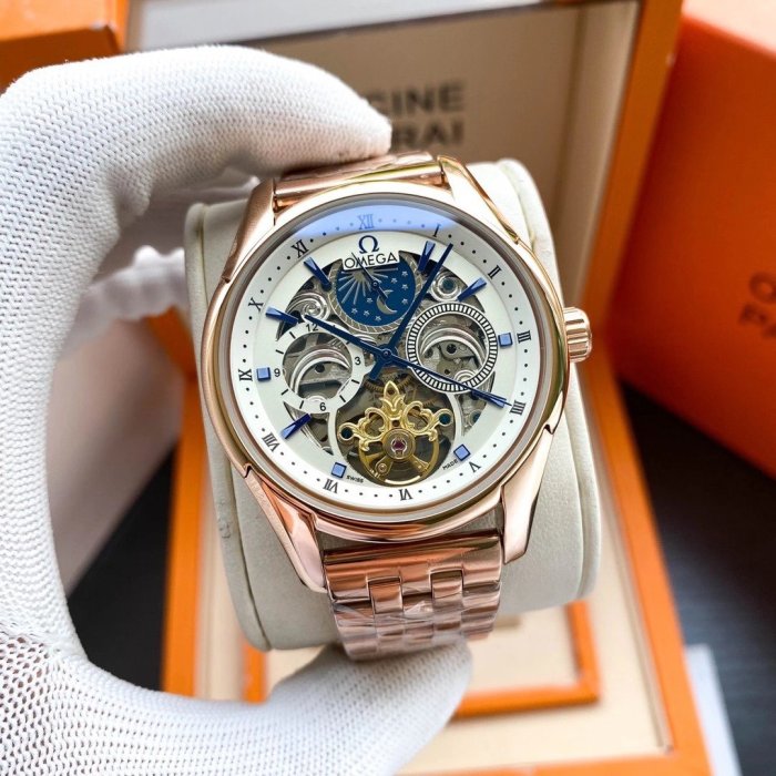 Omega Watch Luxury Brand Design Fashion Type with Original Box