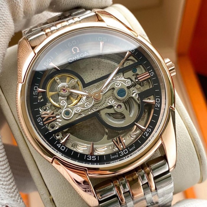 Omega Watch Luxury Brand Design Fashion Type with Original Box