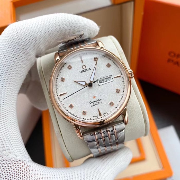 Omega Watch Luxury Brand Design Fashion Type with Original Box