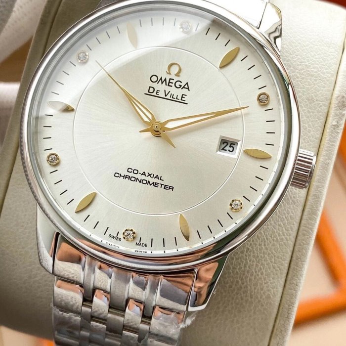 Omega Watch Luxury Brand Design Fashion Type with Original Box