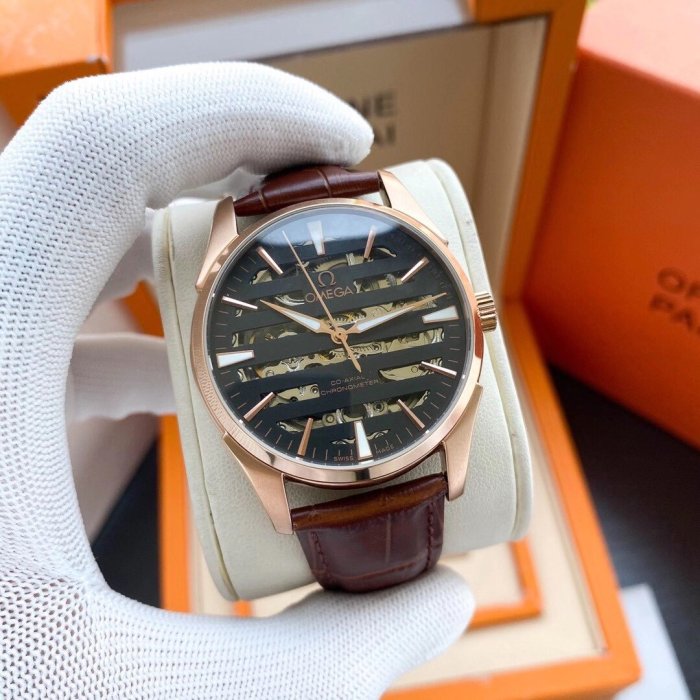 Omega Watch Luxury Brand Design Fashion Type with Original Box