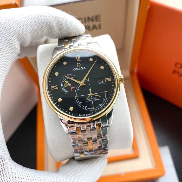 Omega Watch Luxury Brand Design Fashion Type with Original Box